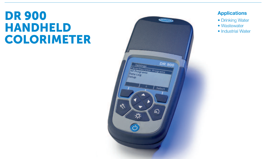 DR 900 HANDHELD COLORIMETER